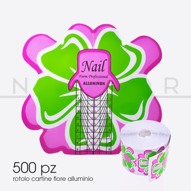 accessori per unghie, nails nail art alta qualità CARTINE ALLUMINIO - 500pezzi Nailfor 12,99 € Nailfor
