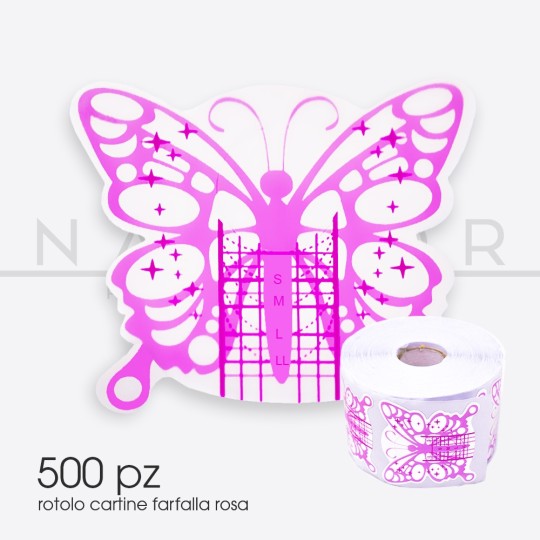 nail accessories, nails nail art high quality CARTS Rose Butterfly - roll 500pcs Nailfor €7.99 Nailfor