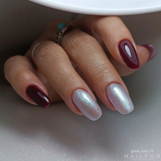 Semi-permanent nail polish color: Cat eye 5d Aurora - 61 Nailfor €11.99 2