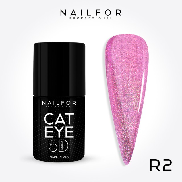 Semipermanente smalto colore per unghie: CAT EYE 5D Rainbow - R2 Nailfor 11,99 €