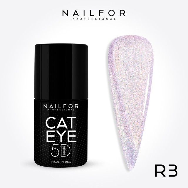 Semipermanente smalto colore per unghie: CAT EYE 5D Rainbow - R3 Nailfor 11,99 €
