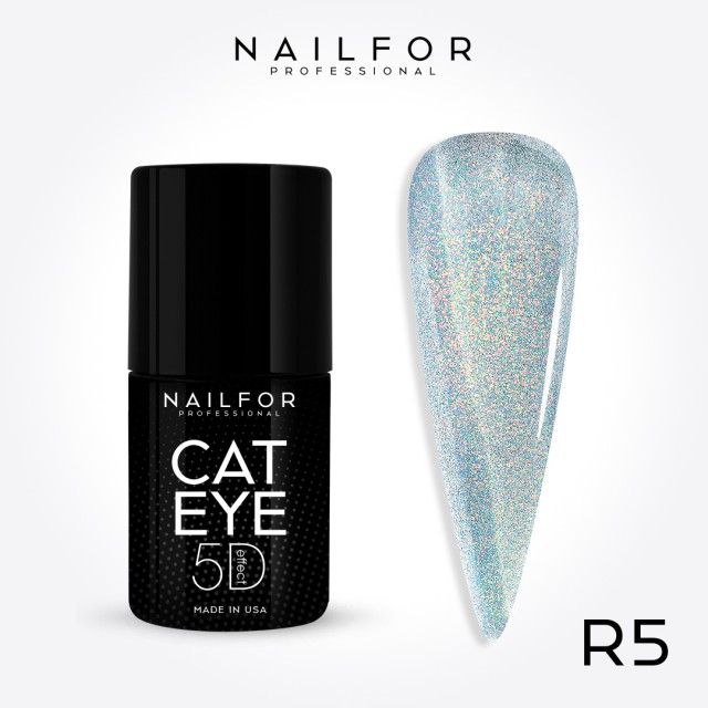 Semipermanente smalto colore per unghie: CAT EYE 5D Rainbow - R5 Nailfor 11,99 €