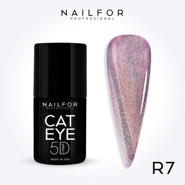 Semipermanente smalto colore per unghie: CAT EYE 5D Rainbow - R7 Nailfor 11,99 €