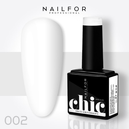 Semipermanente smalto colore per unghie: CHIC SMALTO SEMIPERMANENTE - 002 bianco pastello Nailfor 7,99 € Semipermanente smalto colore per unghie: CHIC SMALTO SEMIPERMANENTE - 002 bianco pastello Nailfor 7,99 €