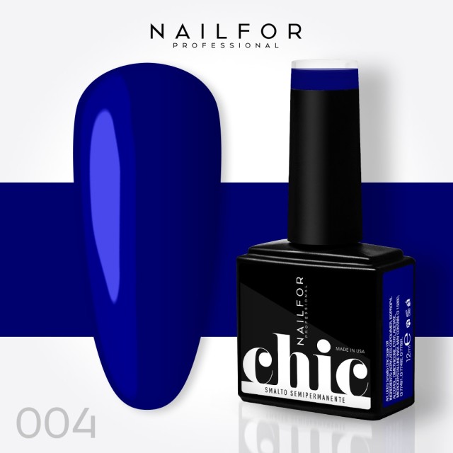 Semipermanente smalto colore per unghie: CHIC SMALTO SEMIPERMANENTE - 004 Nailfor 7,99 €
