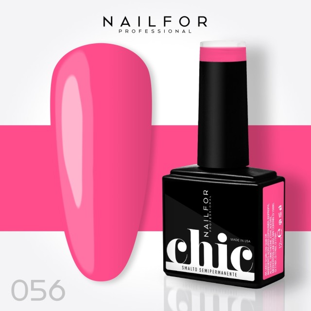 Vernis à ongles semi-permanent couleur : Chic SEMI-PERMANENT NAIL POLISH - 056 Fluo Nailfor 7,99 €
