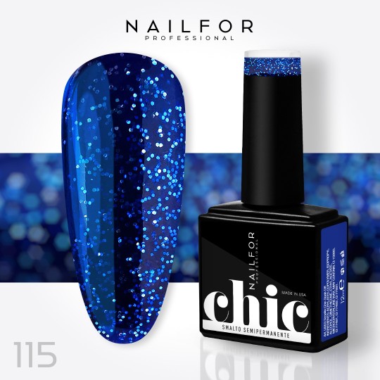 Semi-permanent nail polish color: Chic SEMI-PERMANENT NAIL POLISH - 115 Nailfor €7.99