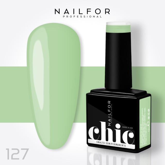 Semipermanente smalto colore per unghie: CHIC SMALTO SEMIPERMANENTE - 127 Nailfor 7,99 €