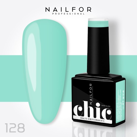 Semi-permanent nail polish color: Chic SEMI-PERMANENT NAIL POLISH - 128 Nailfor €7.99