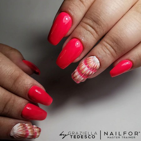 Semipermanente smalto colore per unghie: CHIC SMALTO SEMIPERMANENTE - 166 FLUO Nailfor 7,99 €