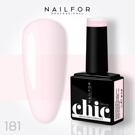 Semipermanente smalto colore per unghie: CHIC SMALTO SEMIPERMANENTE - 181 lattiginoso Nailfor 7,99 € Semipermanente smalto colore per unghie: CHIC SMALTO SEMIPERMANENTE - 181 lattiginoso Nailfor 7,99 €