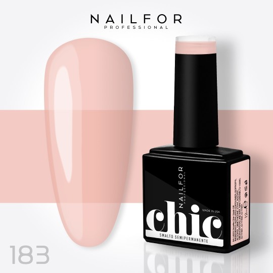 Semi-permanent nail polish color: Chic SEMI-PERMANENT NAIL POLISH - 183 milky Nailfor €7.99