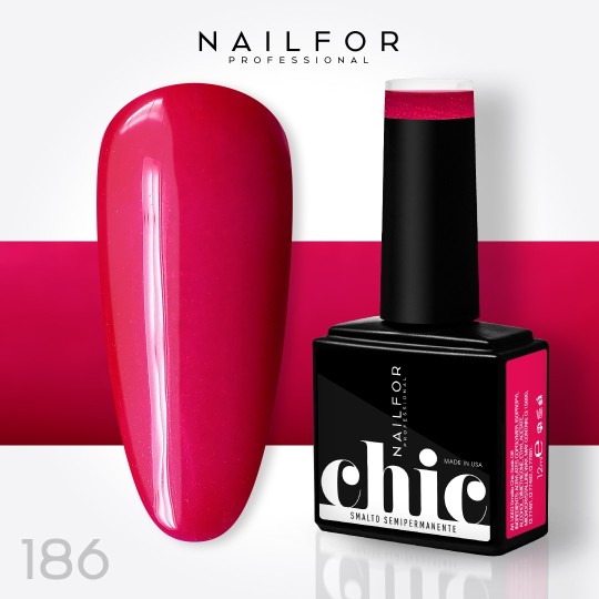 Esmalte de uñas semipermanente color: Chic ESMALTE DE UÑAS SEMIPERMANENTE - 186 Nailfor 7,99 €