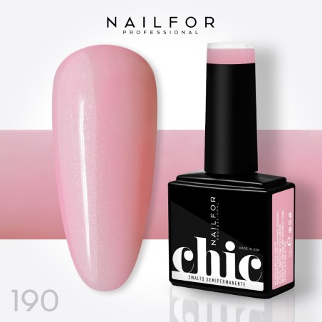 Esmalte de uñas semipermanente color: Chic ESMALTE DE UÑAS SEMIPERMANENTE - 190 Nailfor 7,99 €