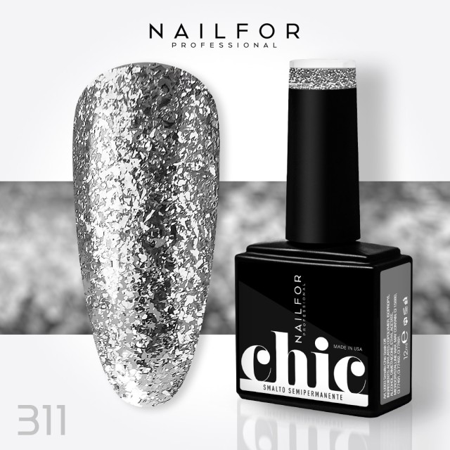 Esmalte de uñas semipermanente color: Chic ESMALTE DE UÑAS SEMIPERMANENTE - 311 Nailfor 7,99 €