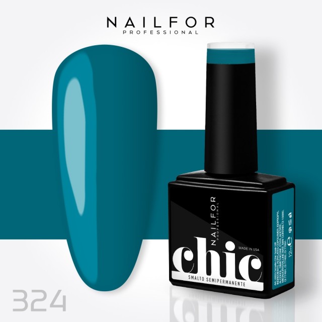 Semipermanente smalto colore per unghie: CHIC SMALTO SEMIPERMANENTE - 324 Nailfor 7,99 €
