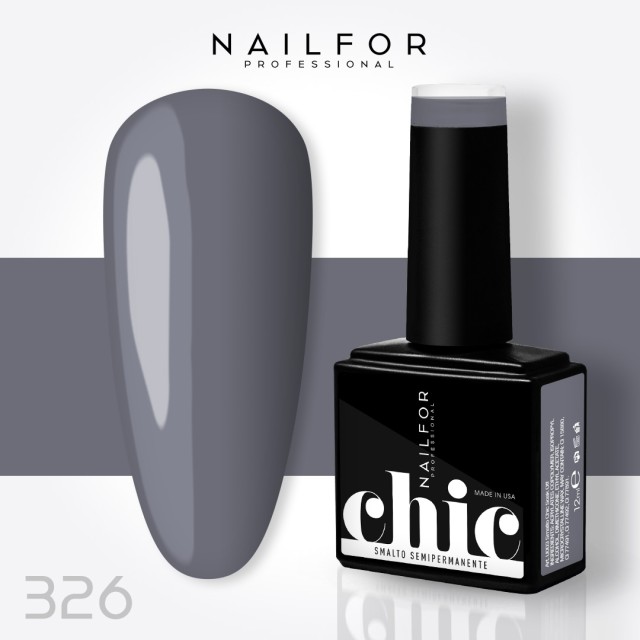 Semipermanente smalto colore per unghie: CHIC SMALTO SEMIPERMANENTE - 326 Nailfor 7,99 €