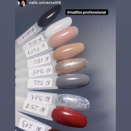 Semi-permanent nail polish color: Chic SEMI-PERMANENT NAIL POLISH - 326 Nailfor €7.99