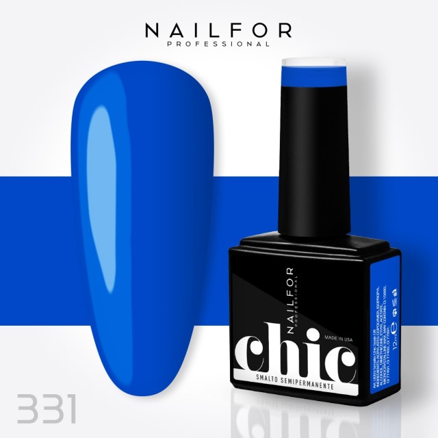 Semipermanente smalto colore per unghie: CHIC SMALTO SEMIPERMANENTE - 331 Nailfor 7,99 €