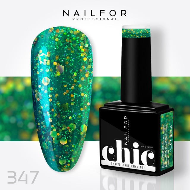 Semipermanente smalto colore per unghie: CHIC SMALTO SEMIPERMANENTE - 347 Nailfor 7,99 €