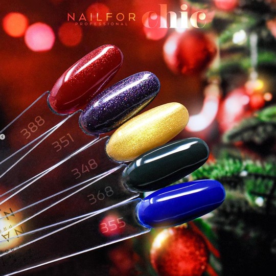 Semi-permanent nail polish color: Chic SEMI-PERMANENT NAIL POLISH - 351 Nailfor €7.99 2