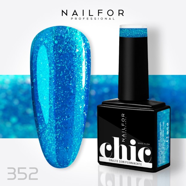 Semipermanente smalto colore per unghie: CHIC SMALTO SEMIPERMANENTE - 352 Nailfor 7,99 €