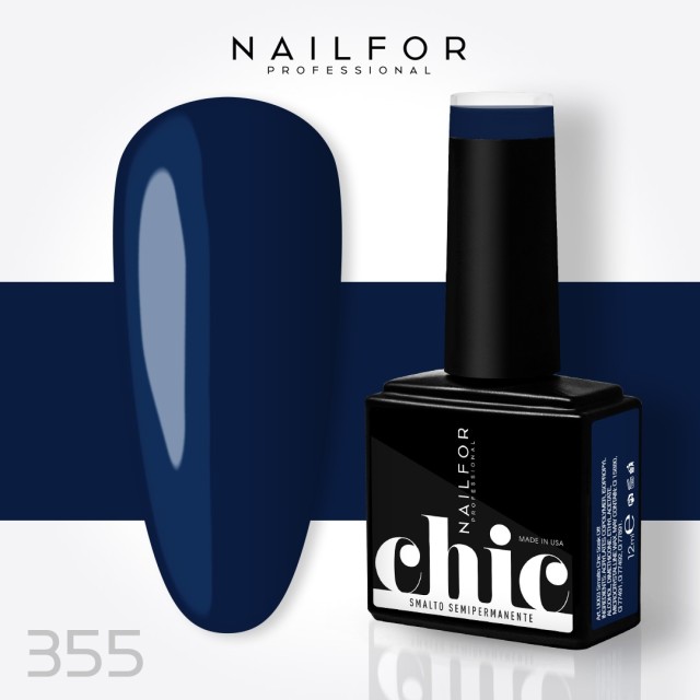 Semipermanente smalto colore per unghie: CHIC SMALTO SEMIPERMANENTE - 355 Nailfor 7,99 €