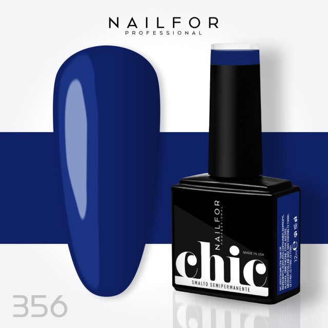 Semipermanente smalto colore per unghie: CHIC SMALTO SEMIPERMANENTE - 356 Nailfor 7,99 €