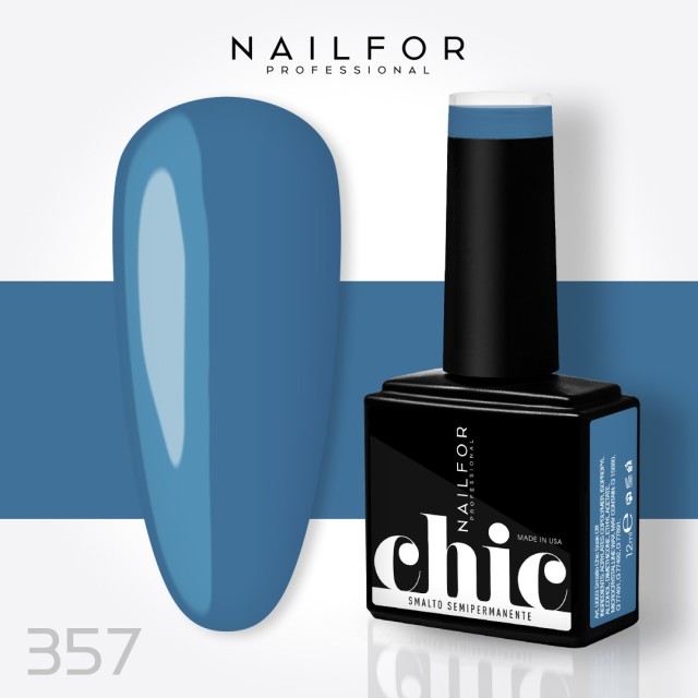 Semipermanente smalto colore per unghie: CHIC SMALTO SEMIPERMANENTE - 357 Nailfor 7,99 €