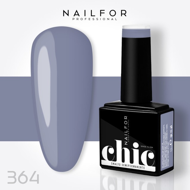 Semipermanente smalto colore per unghie: CHIC SMALTO SEMIPERMANENTE - 364 Nailfor 7,99 €