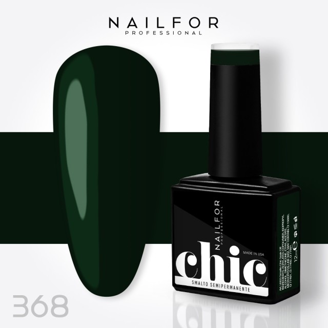Semipermanente smalto colore per unghie: CHIC SMALTO SEMIPERMANENTE - 368 Nailfor 7,99 €