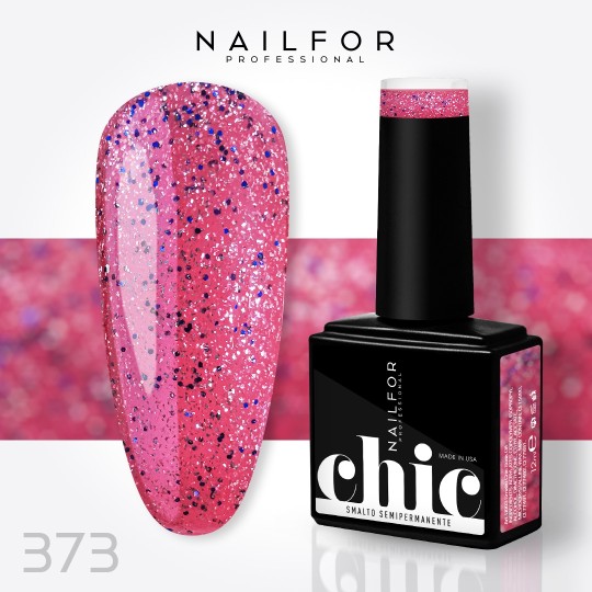 Semi-permanent nail polish color: Chic SEMI-PERMANENT NAIL POLISH - 373 Nailfor €7.99