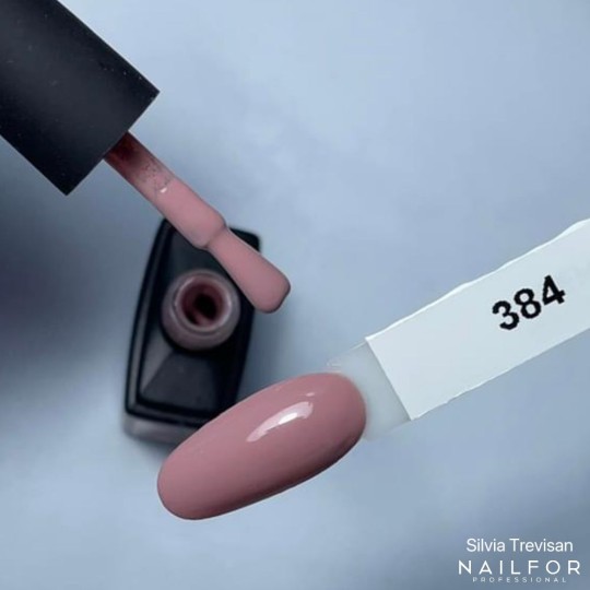 Semipermanente smalto colore per unghie: CHIC SMALTO SEMIPERMANENTE - 384 Nailfor 7,99 € 2