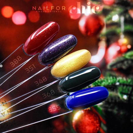 Semipermanente smalto colore per unghie: CHIC SMALTO SEMIPERMANENTE - 388 Nailfor 7,99 €