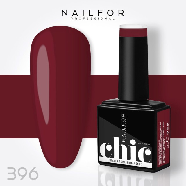 Semipermanente smalto colore per unghie: CHIC SMALTO SEMIPERMANENTE - 396 Nailfor 7,99 €