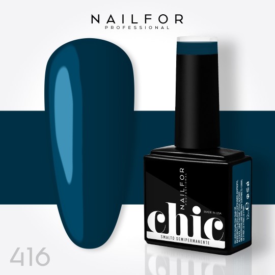 Semipermanente smalto colore per unghie: CHIC SMALTO SEMIPERMANENTE - 416 Nailfor 7,99 €