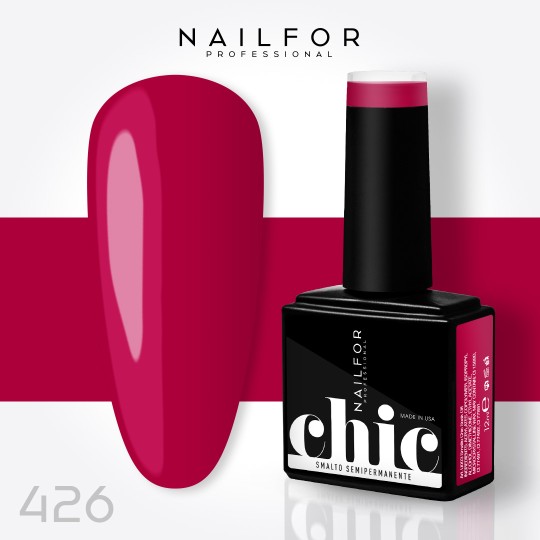 Semi-permanent nail polish color: Chic SEMI-PERMANENT NAIL POLISH - 426 Nailfor €7.99