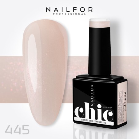 Vernis à ongles semi-permanent couleur : Chic SEMI-PERMANENT NAIL POLISH - 445 Pearl Effect Nailfor 7,99 €