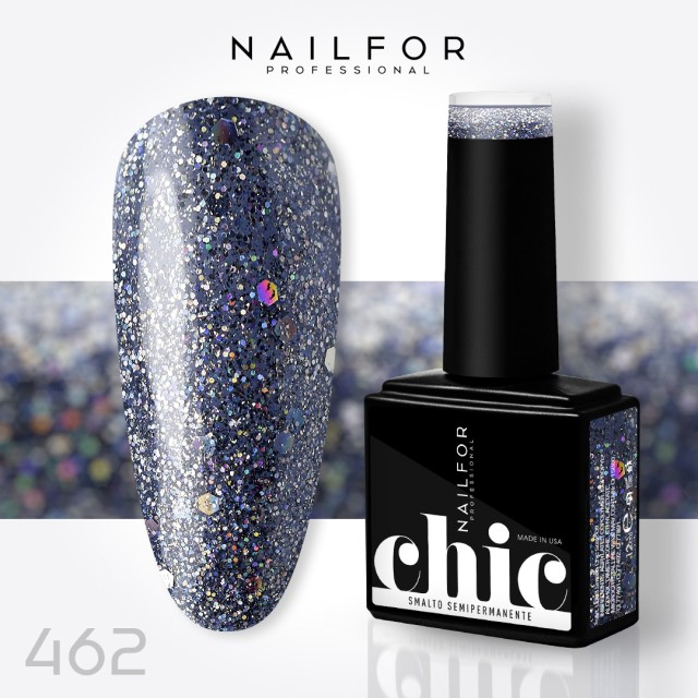 Semipermanente smalto colore per unghie: CHIC SMALTO SEMIPERMANENTE - 462 Nailfor 7,99 €