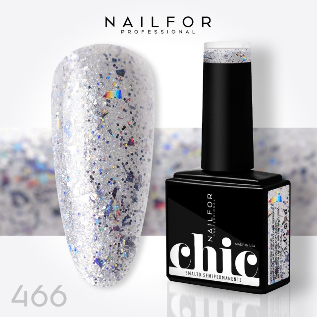Semipermanente smalto colore per unghie: CHIC SMALTO SEMIPERMANENTE - 466 Nailfor 7,99 €
