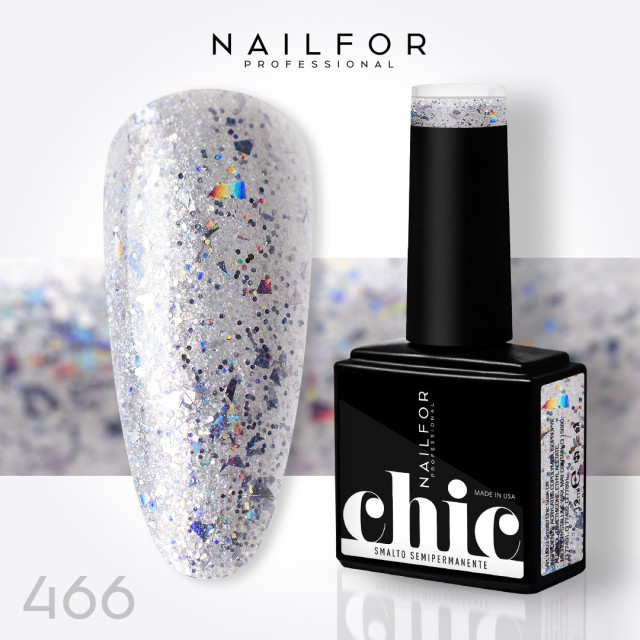 Vernis à ongles semi-permanent couleur : Chic SEMI-PERMANENT NAIL POLISH - 466 Nailfor 7,99 €