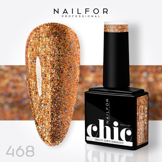 Vernis à ongles semi-permanent couleur : Chic SEMI-PERMANENT NAIL POLISH - 468 Nailfor 7,99 €