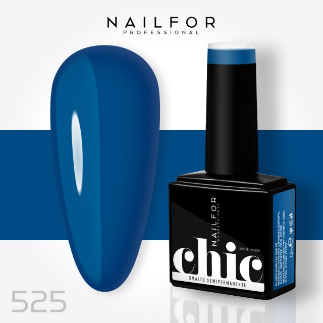 Semipermanente smalto colore per unghie: CHIC SMALTO SEMIPERMANENTE - 525 Nailfor 7,99 €