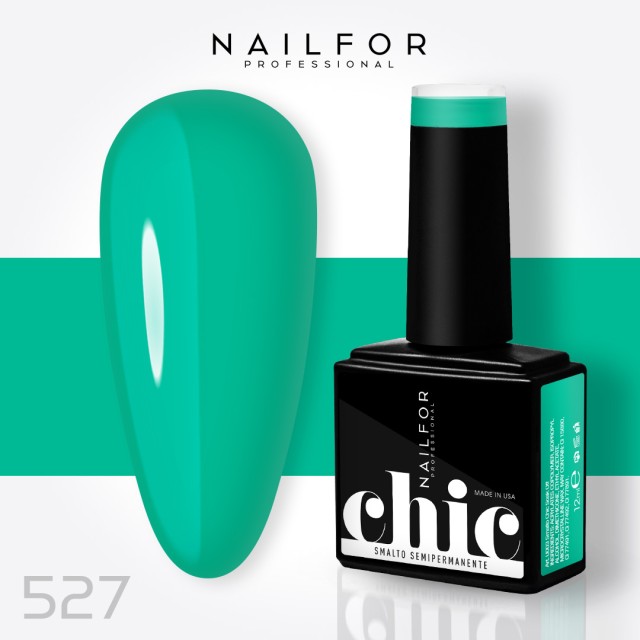 Semipermanente smalto colore per unghie: CHIC SMALTO SEMIPERMANENTE - 527 Nailfor 7,99 €