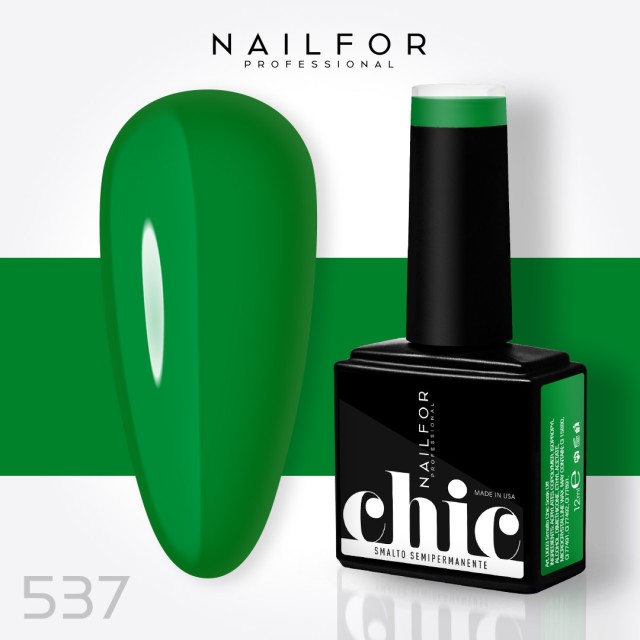 Semipermanente smalto colore per unghie: CHIC SMALTO SEMIPERMANENTE - 537 Nailfor 7,99 €