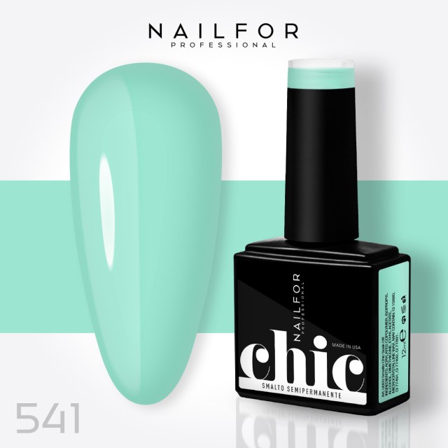 Semipermanente smalto colore per unghie: CHIC SMALTO SEMIPERMANENTE - 541 Nailfor 7,99 €