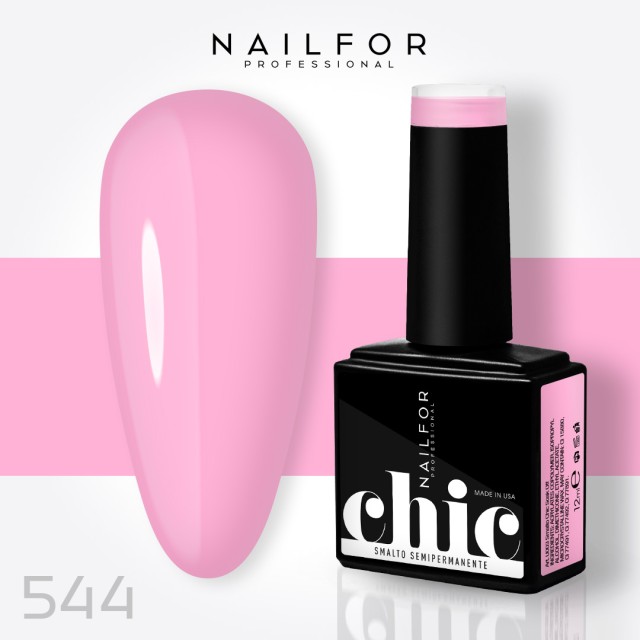 Semipermanente smalto colore per unghie: CHIC SMALTO SEMIPERMANENTE - 544 Nailfor 7,99 €