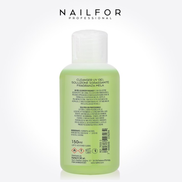 Semi-permanent nail polish color: Cleanser Fragancy degreaser 150ml Apple Nailfor €4.49