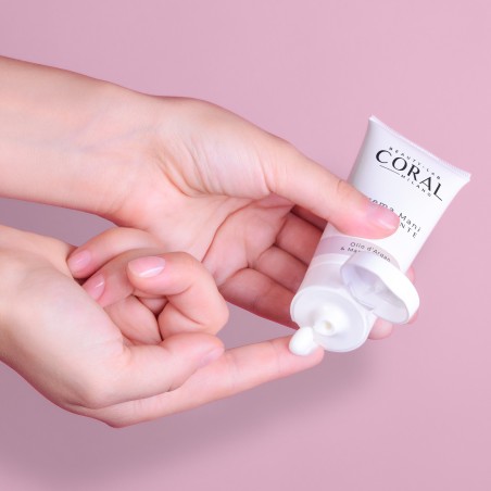 Crème Mains Nourrissante l'Huile de Corail d'Argan-100mL