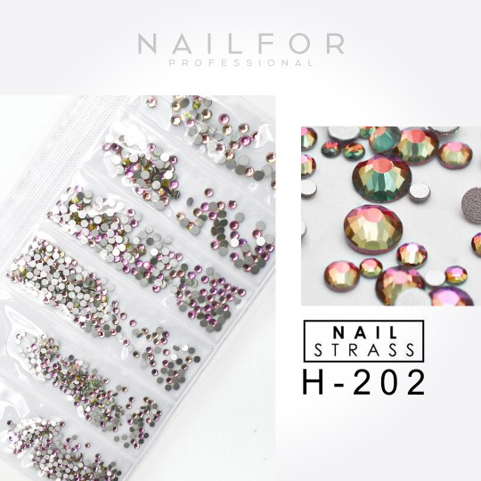 nail art decoration nail reconstruction CRYSTALS Strass Nail art DECORATION H202 Nailfor €6.99